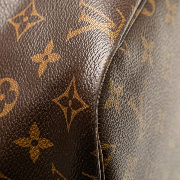 Pre-owned Louis Vuitton Monogram Neverfull MM Brown