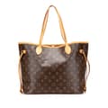 Miniatyrbillede 1 af 10: Pre-owned Louis Vuitton Monogram Neverfull MM Brown