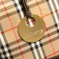 Pikkukuva 5 / 10: Pre-owned Burberry Haymarket Check Canvas Tote Brown