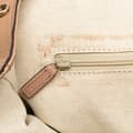 Miniatyrbild 7 av 10: Pre-owned Gucci Medium Diamante Canvas Sukey Tote Brown