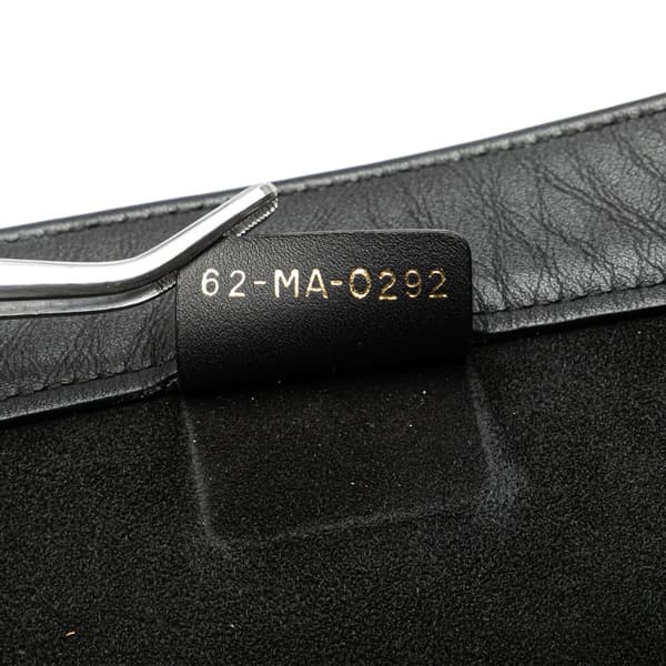 Pre-owned Dior Medium Embossed Leather Book Tote Black