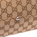 Miniatyrbilde 6 av 10: Pre-owned Gucci Medium GG Canvas Icon Bit Tote Brown