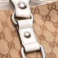 Miniatyrbilde 8 av 10: Pre-owned Gucci Medium GG Canvas Icon Bit Tote Brown
