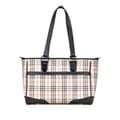 Miniatyrbild 1 av 10: Pre-owned Burberry House Check Canvas Tote Brown