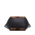 Miniatyrbillede 3 af 10: Pre-owned ALAÏA Pony Hair and Leather Leopard Printed Le Hinge Tote Brown