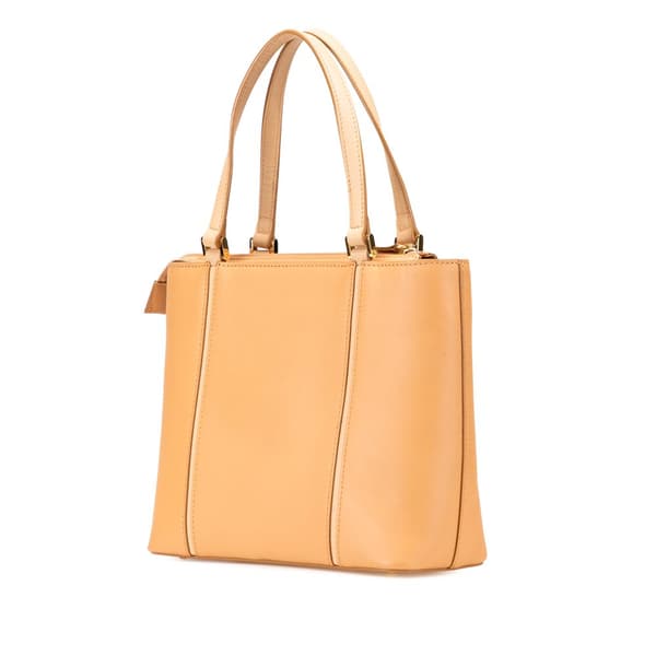 Pre-owned Burberry Leather Tote Brown