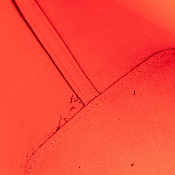 Pre-owned Louis Vuitton Epi Neverfull MM Orange