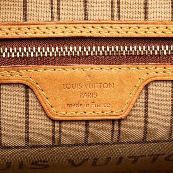 Pre-owned Louis Vuitton Monogram Neverfull PM Brown