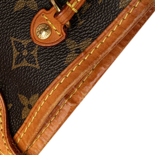 Pre-owned Louis Vuitton Monogram Neverfull PM Brown