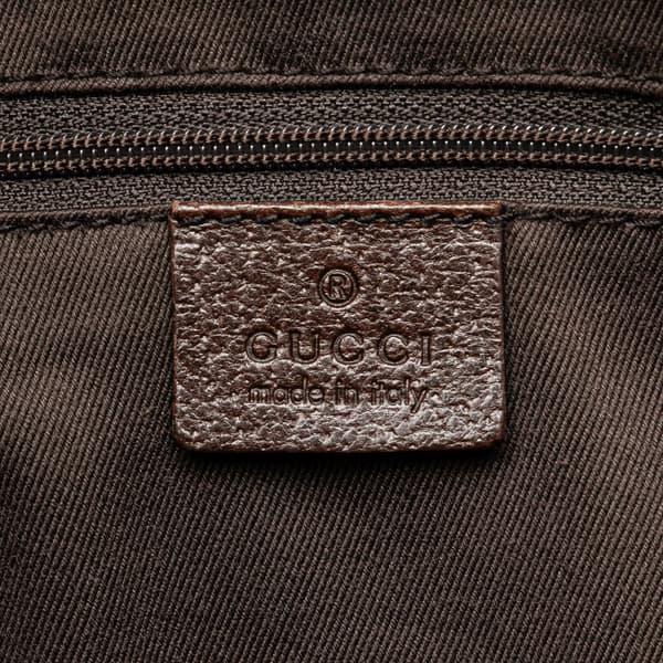 Pre-owned Gucci GG Canvas Tote Brown