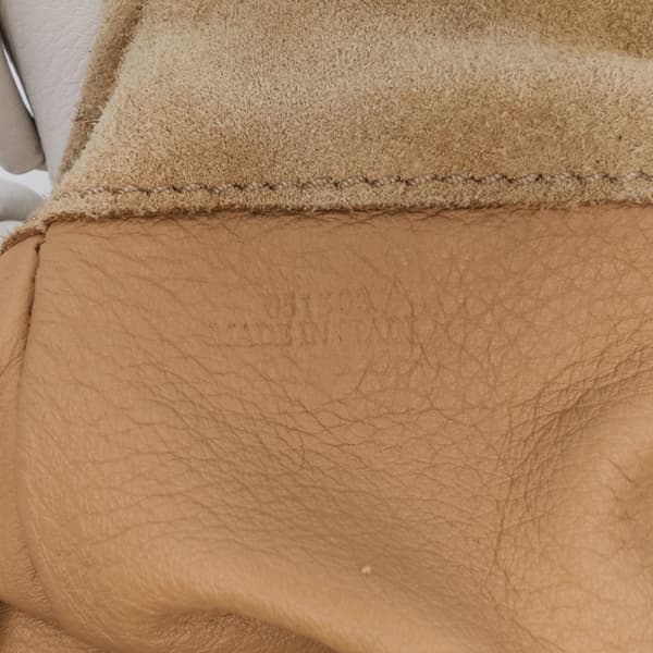 Pre-owned LOEWE Large Suede Flamenco Knot Tote Brown