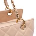 Miniatyrbild 9 av 10: Pre-owned Chanel Petite Caviar Timeless Tote Brown