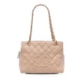 Miniatyrbild 1 av 10: Pre-owned Chanel Petite Caviar Timeless Tote Brown