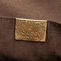 Miniatyrbild 5 av 10: Pre-owned Gucci GG Canvas Web Tote Brown