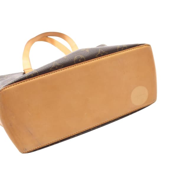 Pre-owned Louis Vuitton Monogram Cabas Piano Brown