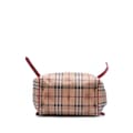 Miniatyrbild 3 av 9: Pre-owned Burberry Haymarket Check Coated Canvas Canterbury Tote Brown