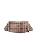 Miniatyrbild 3 av 10: Pre-owned Burberry Small Haymarket Check Coated Canvas Canterbury Tote Brown