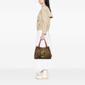 Miniatyrbild 10 av 10: Pre-owned Burberry Medium Canvas Summer Sun Havenmore Tote Brown