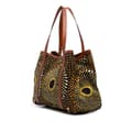 Miniatyrbild 2 av 10: Pre-owned Burberry Medium Canvas Summer Sun Havenmore Tote Brown