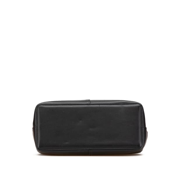 Pre-owned Burberry Leather Tote Black
