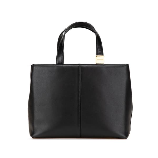 Pre-owned Burberry Leather Tote Black