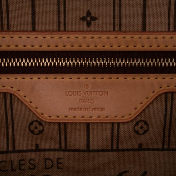 Pre-owned Louis Vuitton Monogram Neverfull GM Brown