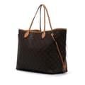 Miniatyrbillede 2 af 10: Pre-owned Louis Vuitton Monogram Neverfull GM Brown