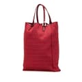 Miniatyrbild 2 av 10: Pre-owned Fendi Zucchino Canvas Tote Red