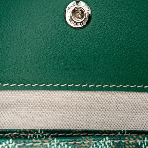 Pre-owned Goyard Goyardine Saint Louis PM Green