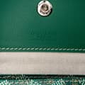 Miniatyrbild 5 av 10: Pre-owned Goyard Goyardine Saint Louis PM Green