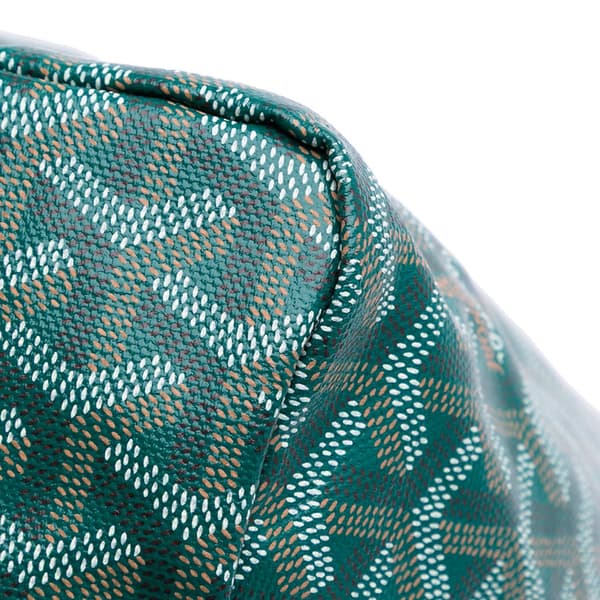 Pre-owned Goyard Goyardine Saint Louis PM Green