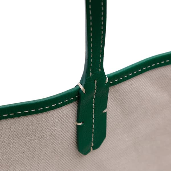 Pre-owned Goyard Goyardine Saint Louis PM Green