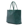 Miniatyrbild 2 av 10: Pre-owned Goyard Goyardine Saint Louis PM Green
