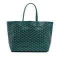 Miniatyrbild 1 av 10: Pre-owned Goyard Goyardine Saint Louis PM Green