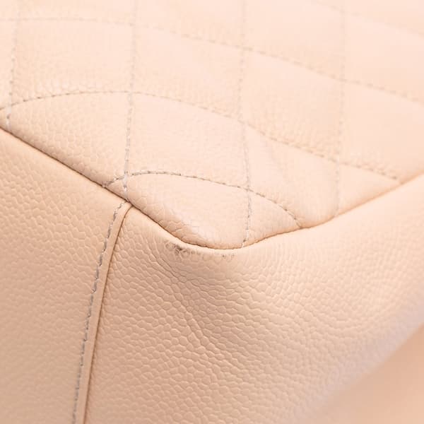 Pre-owned Chanel Caviar Grand Shopping Tote Brown