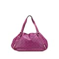 Miniatyrbild 1 av 10: Pre-owned Gucci Medium Guccissima Abbey D Ring Tote Purple