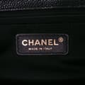 Miniatyrbild 5 av 10: Pre-owned Chanel Caviar Grand Shopping Tote Black
