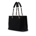 Miniatyrbild 2 av 10: Pre-owned Chanel Caviar Grand Shopping Tote Black