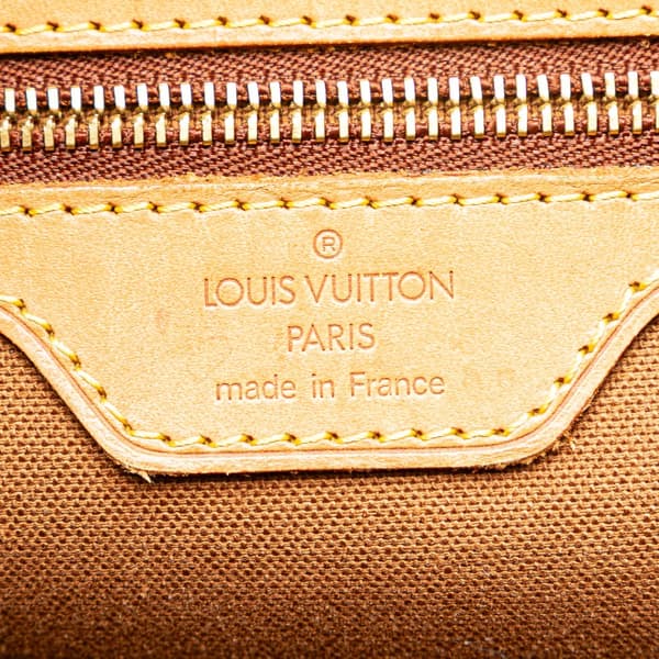 Pre-owned Louis Vuitton Monogram Vavin GM Brown