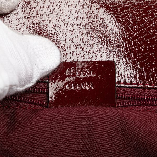 Pre-owned Gucci Large GG Canvas Eclipse Tote Brown