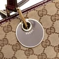 Miniatyrbild 7 av 9: Pre-owned Gucci Large GG Canvas Eclipse Tote Brown