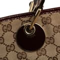 Miniatyrbild 8 av 9: Pre-owned Gucci Large GG Canvas Eclipse Tote Brown