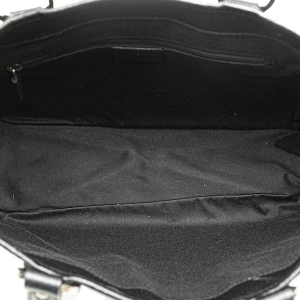 Pre-owned Gucci GG Canvas Tote Black