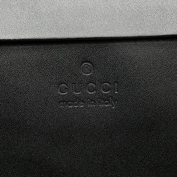 Pre-owned Gucci GG Denim Tote Gray