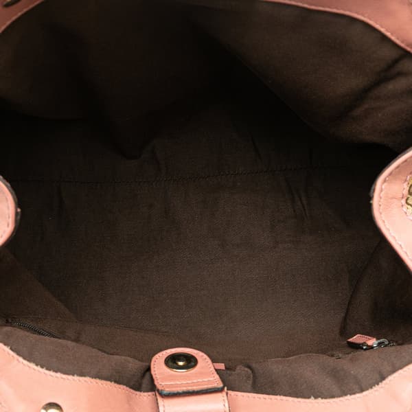 Pre-owned Gucci Medium GG Canvas Sukey Tote Brown