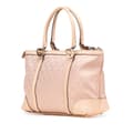 Miniatyrbild 2 av 10: Pre-owned Gucci GG Canvas Lovely Tote Pink