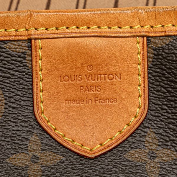 Pre-owned Louis Vuitton Monogram Delightful PM Brown