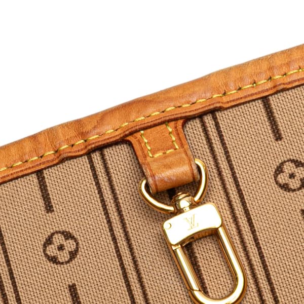 Pre-owned Louis Vuitton Monogram Delightful PM Brown