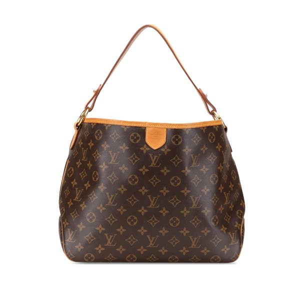 Pre-owned Louis Vuitton Monogram Delightful PM Brown