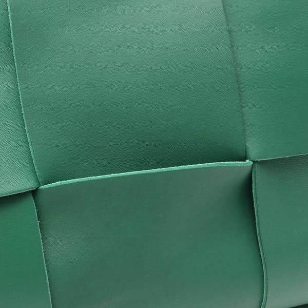 Pre-owned Bottega Veneta Medium Nappa Maxi Intrecciato Arco Tote Green